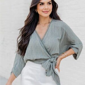 Pink Lilly shirt wrap